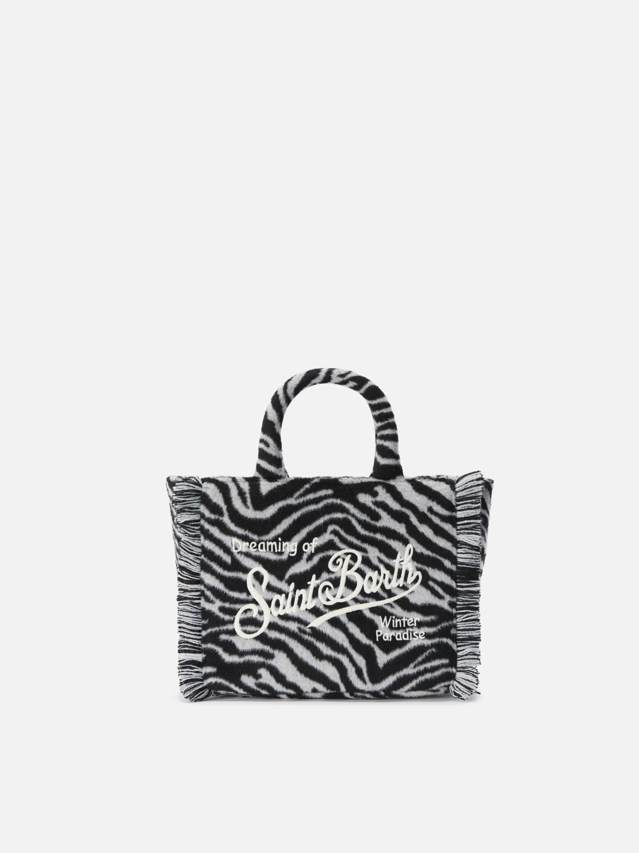 PORTO SEGRETO® - BORSA DA MARE MINI ZEBRA
